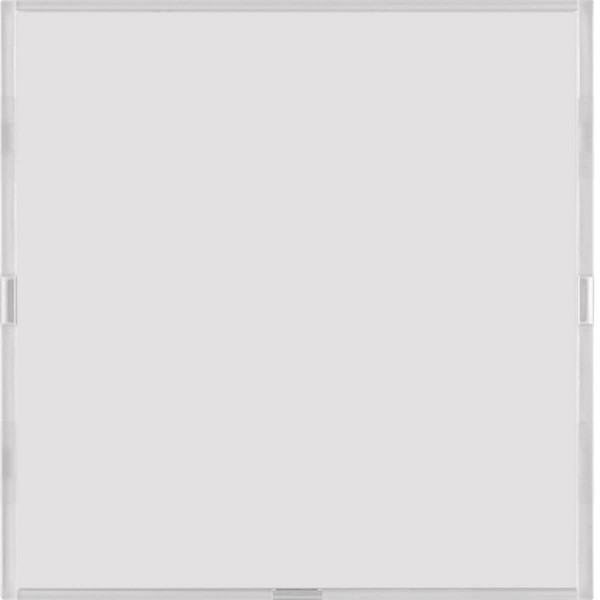 Berker 80161780 Tastsensor 1fach Komfort mit Beschriftungsfeld KNX S.1/B.x weiß/polarweiß