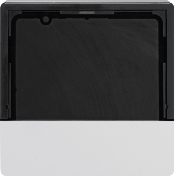 Berker 80960129 Abdeckung für KNX Temperaturregler und Raumcontroller Q.x polarweiß. samt