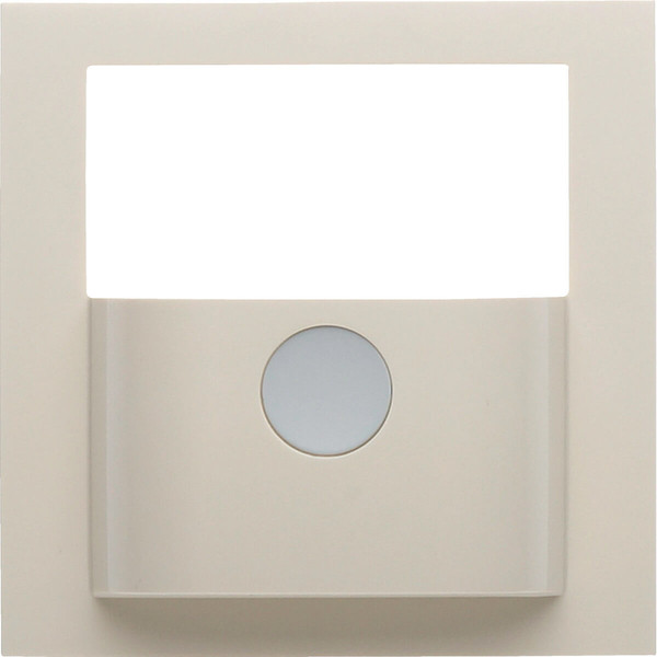 Berker 80960452 Abdeckung für KNX Bewegungsmelder-Modul S.1/B.3/B.7 weiß. glänzend