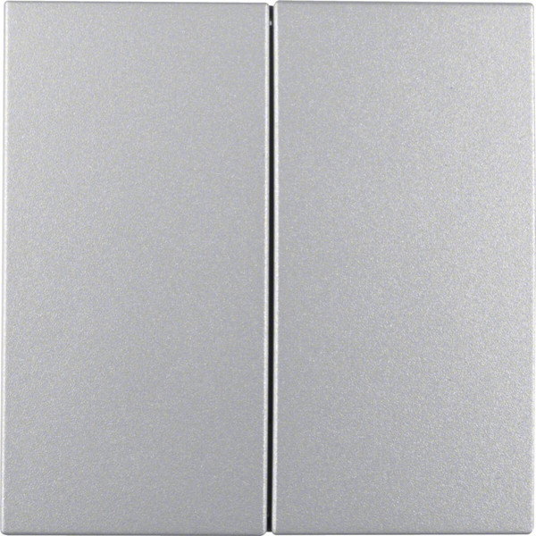 Berker 85142183 Taste 2fach S.1/B.3/B.7 alu. matt
