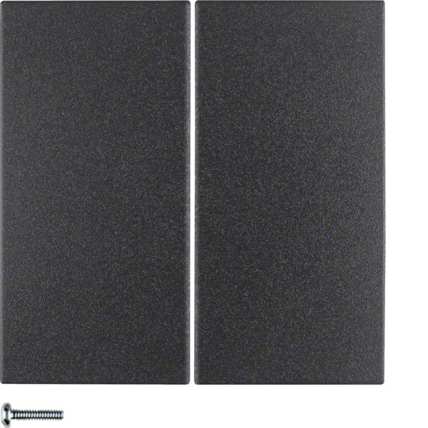 Berker 85142185 Taste 2fach S.1/B.3/B.7 anthrazit. matt