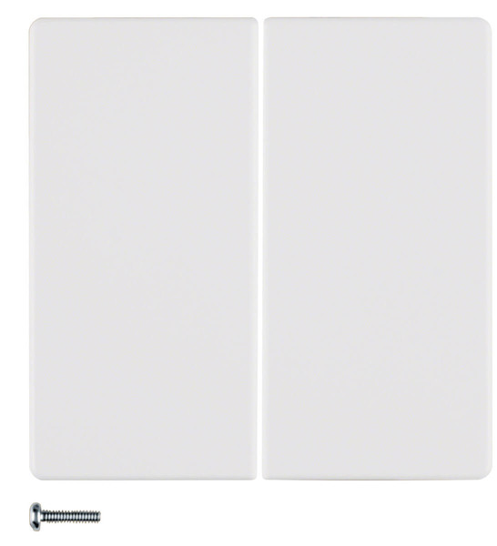 Berker 85146129 KNX-Funk Taste 2fach quicklink Q.x polarweiß. samt
