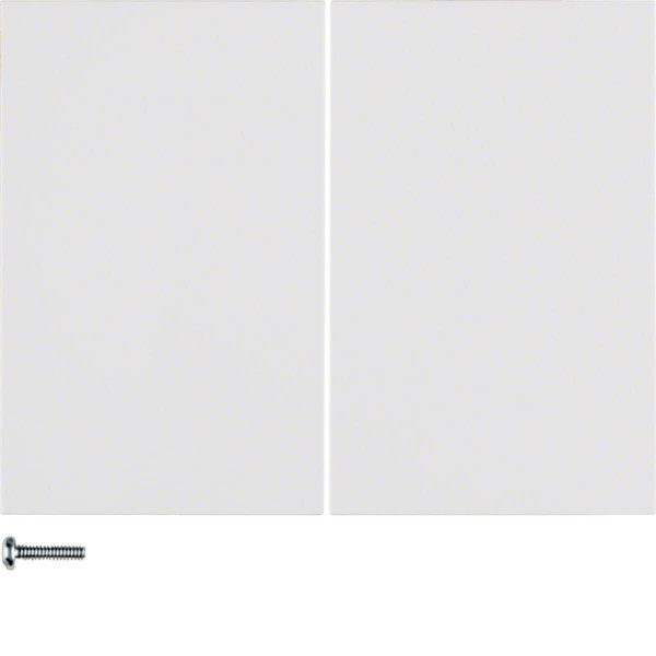 Berker 85146179 KNX-Funk Taste 2fach quicklink K.1 polarweiß. glänzend