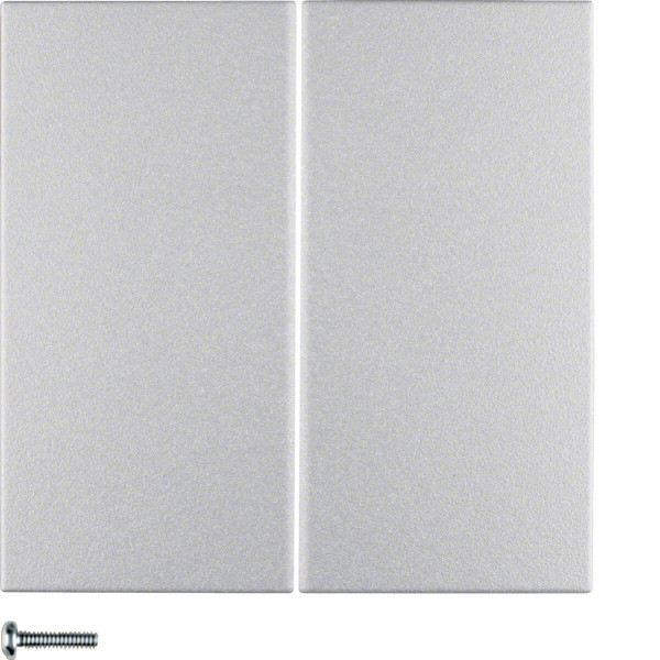 Berker 85146183 KNX-Funk Taste 2fach quicklink B.7 alu. matt