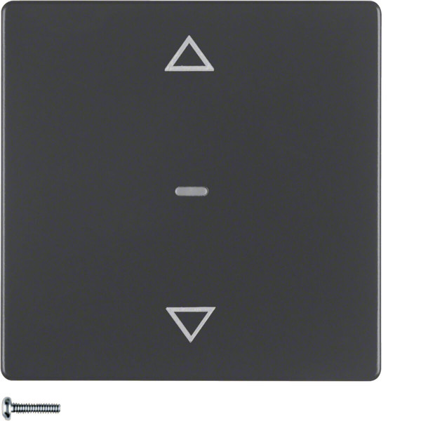 Berker 85245226 KNX-Funk Jalousie-Taste quicklink Q.x anthrazit. samt