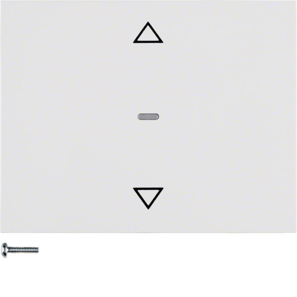 Berker 85245279 KNX-Funk Jalousie-Taste quicklink K.1 polarweiß. glänzend