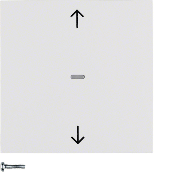 Berker 85245289 KNX-Funk Jalousie-Taste quicklink S.1/B.3/B.7 polarweiß. glänzend