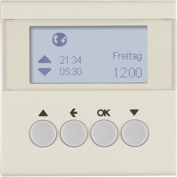 Berker 85741182 Jalousie-Schaltuhr S.1/B.3/B.7 weiß. glänzend