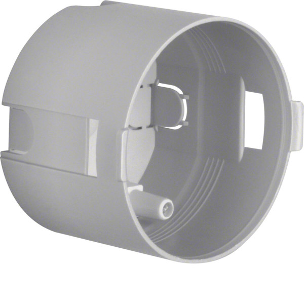 Berker 91820 Berührungsschutzdose Ø 45 mm. Integro Modul-Einsätze. grau