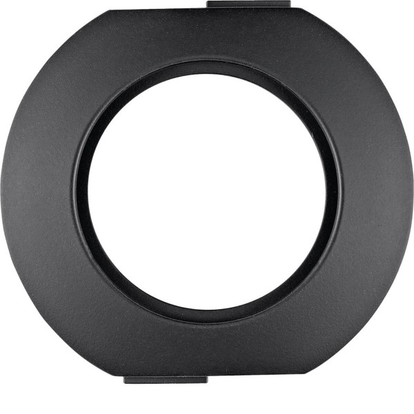 Berker MAN0100117 Mittelrahmen 1fach Serie 1930 softtouch schwarz