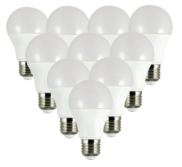 10er-Set Bioledex ARAXA LED Lampe E27 8W 810Lm Warmweiss = 60W Glühlampe