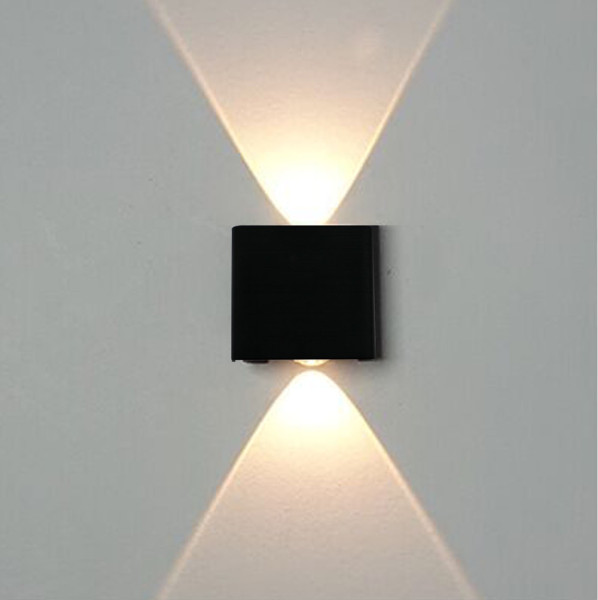 Bioledex LED Wandleuchte 2W 3000/4000/6500K 60° schwarz