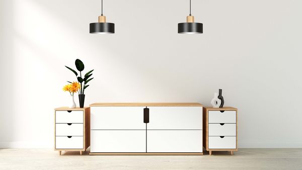 Bioledex Bergalo Pendelleuchte E27 schwarz 25x100x25cm Made in Europe