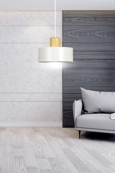 Bioledex Bergalo Pendelleuchte E27 weiß 25x100x25cm Made in Europe