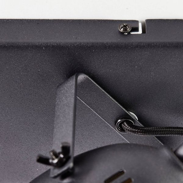 Brilliant Carmen Spotbalken, 2-flammig GU10 Schwarz Korund 55413/86