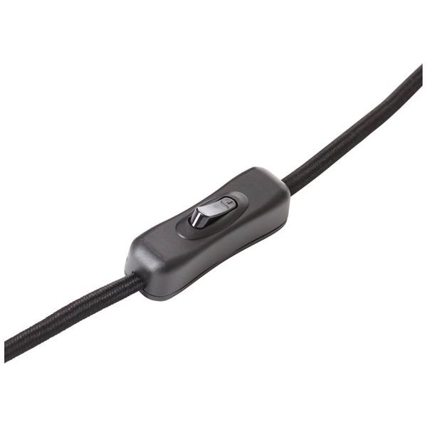 Brilliant Tiffany Tischleuchte 45cm E27 Schwarz Matt Natur 93197/76