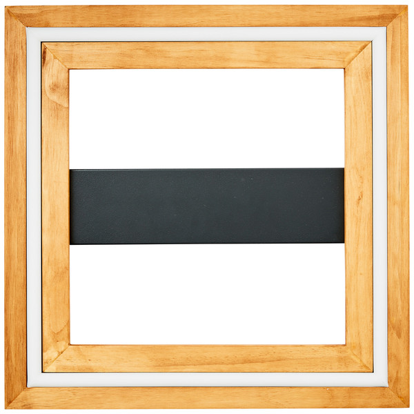 Brilliant Rhea LED Deckenleuchte 45x45cm 24W Warmweiß Schwarz Holz FSC G99748/76