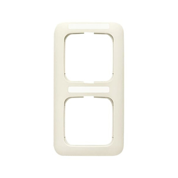 Busch-Jaeger Abdeckrahmen 2-fach Rahmen mit Sichtfenster Busch-Duro 2000 SI 2CKA001754A2239 1722 NS-212