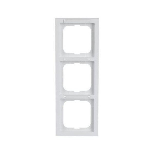 Busch-Jaeger Abdeckrahmen 3-fach Rahmen mit Beschriftungsfeld future linear 2CKA001754A4366 1723-184 NSK