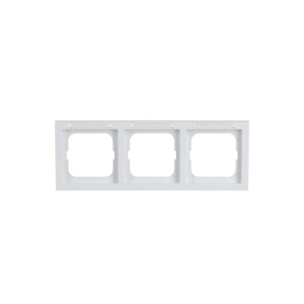 Busch-Jaeger Abdeckrahmen 3-fach Rahmen mit Beschriftungsfeld waagerecht 2CKA001754A4369 1733-184 NSK