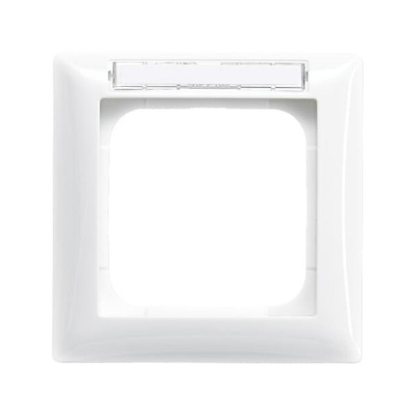Busch-Jaeger Abdeckrahmen 1-fach Rahmen mit Sichtfenster Busch-balance SI 2CKA001754A4548 1721 NS-914