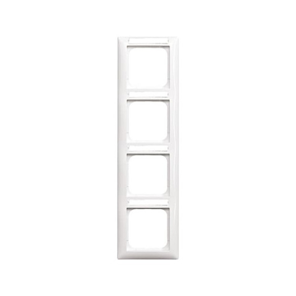 Busch-Jaeger Abdeckrahmen senkrecht 4-fach Rahmen mit Sichtfenster Busch-balance SI 2CKA001754A4554 1724 NS-914