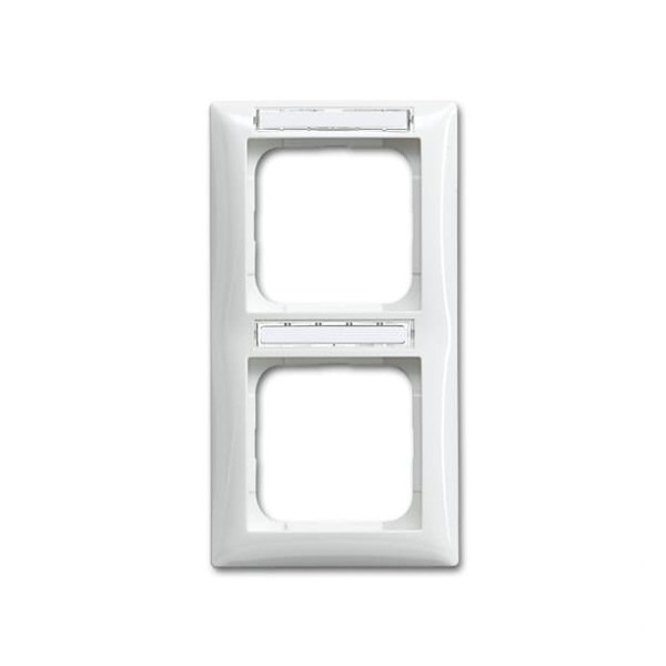 Busch-Jaeger Abdeckrahmen 1-fach Rahmen mit Beschriftungsfeld Busch-balance SI 2CKA001754A4827 1722 NSK-914