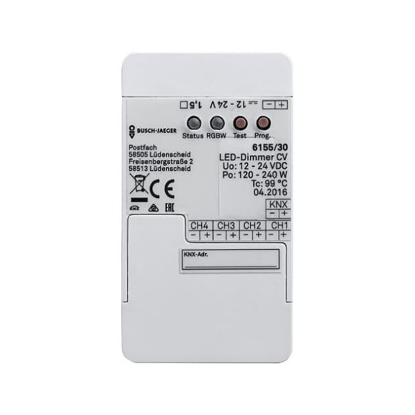Busch-Jaeger LED-Dimmer Konstantspannung 1-4-fach 2CKA006151A0253 6155/30