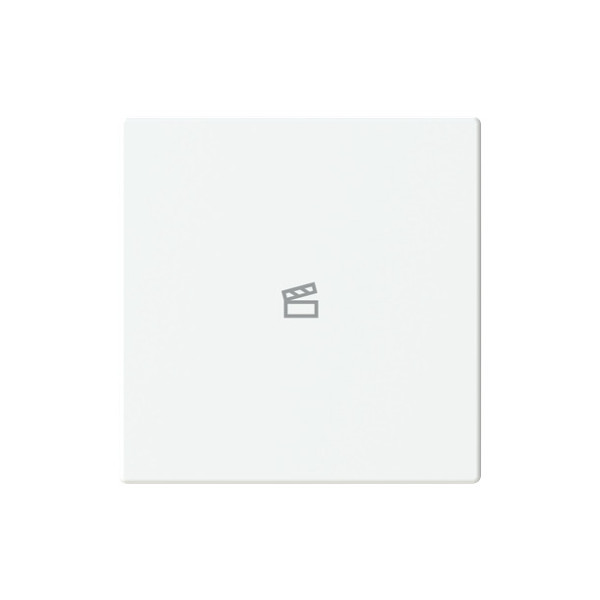 Busch-Jaeger Abdeckung als Taster 1-fach mit Symbol Szene Format 63 - solo/future 2CKA006199A0093 LFST/A.1.63.11-84