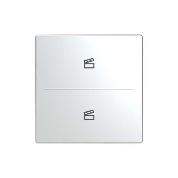 Busch-Jaeger Abdeckung als Taster 2-fach mit Symbol Szene Format 63 - solo/future 2CKA006199A0238 LFST/A.2.63.11-866