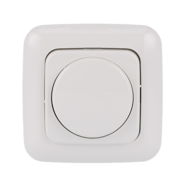 Busch-Jaeger Busch-Drehdimmer LED, Komplettset Reflex SI 2CKA006512A0348 6523 UJ-214-102