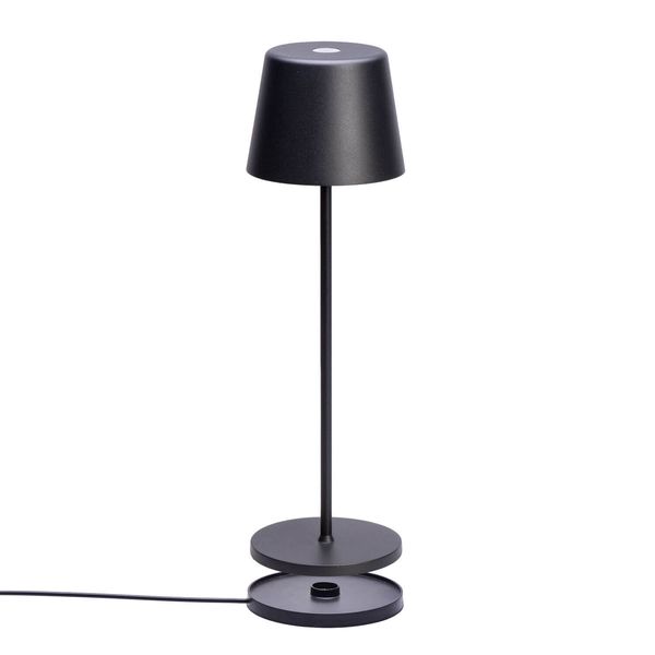CMD LED Akku-Tischleuchte 2,2W IP65 Schwarz CMD-9035