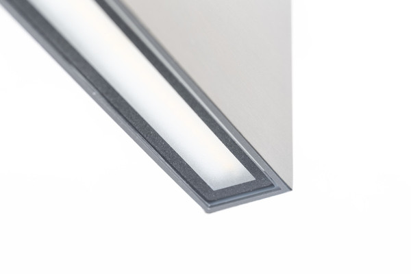CMD LED Wandaußenleuchte 5W Warmweiss IP54 Edelstahl CMD-9073