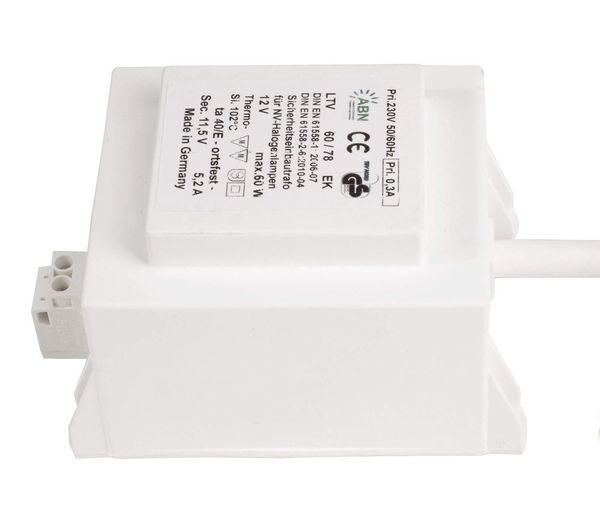 ABN Netzgerät, Transformator, DIM, CV, 11,5V AC, 6W, dimmbar, 34,50-60W 000099