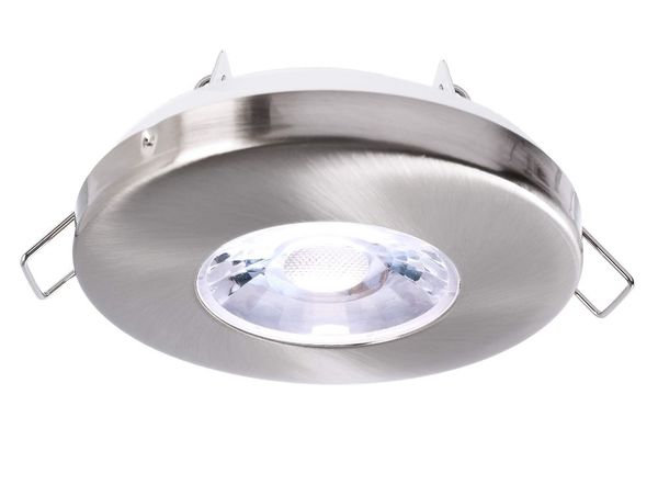 Deko-Light Deckeneinbauring, Alcor, silber, GU10, max. 35W, IP54 110014