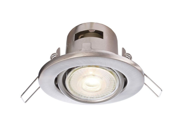 Deko-Light Deckeneinbauring, Deneb, silber, GU10, max. 50W 110016