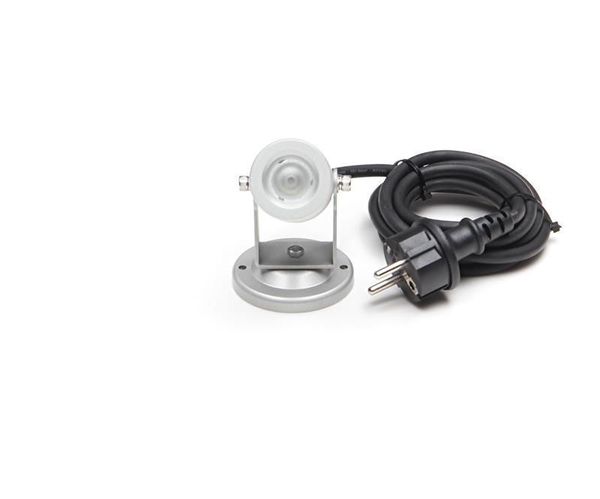 Deko-Light Boden- / Wand- / Deckenleuchte Mini II CW, Kaltweiß, silber, IP65/IP44 131006