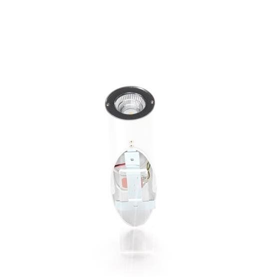 Deko-Light Wandaufbauleuchte Barro, Warmweiß, Silber, poliert 341115
