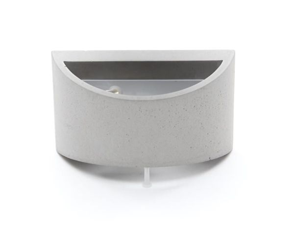 Deko-Light Wandaufbauleuchte Arianna II, G9, max. 25W, Beton, grau 341187