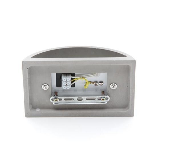 Deko-Light Wandaufbauleuchte Arianna II, G9, max. 25W, Beton, grau 341187