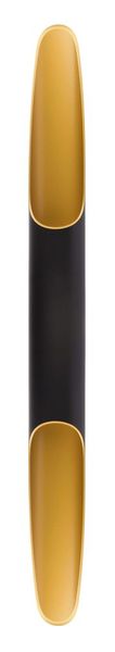 Deko-Light Wandaufbauleuchte Apodis 800, Warmweiß, Aluminium, goldfarben 341202