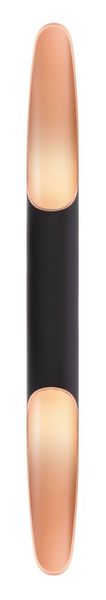 Deko-Light Wandaufbauleuchte Apodis 800, Warmweiß, Aluminium, Roségold 341203