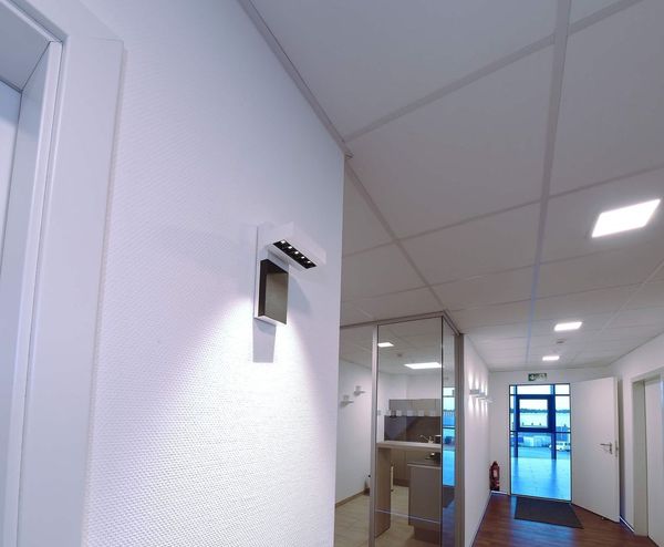 Deko-Light Wandaufbauleuchte Ceti 5, Warmweiß, weiß, matt 341214