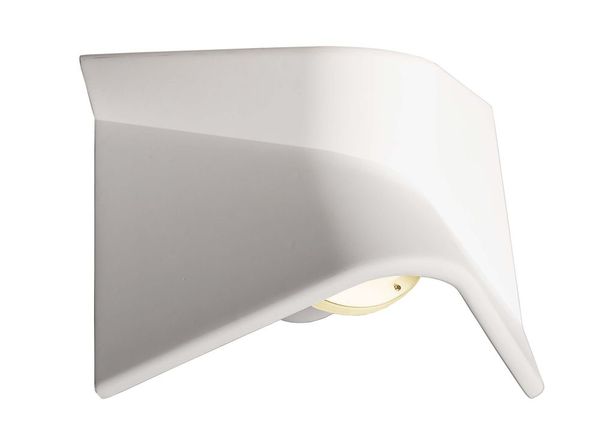 Deko-Light Wandaufbauleuchte FLY I, Warmweiß, Gips, Weiß, überstreichbar 341222