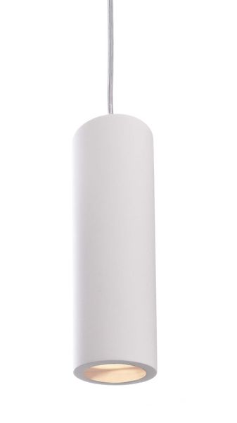 Deko-Light Pendelleuchte Barro II, GU10, max. 35W, Gips, weiß, überstreichbar 342024