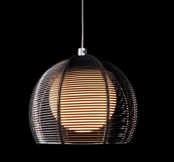 Deko-Light Pendelleuchte Filo Ball, G9, max. 40W, Metall, schwarz 342030
