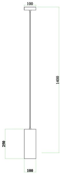 Deko-Light Pendelleuchte Barrel, E27, max. 40W, Metall, silber, satiniert 342050