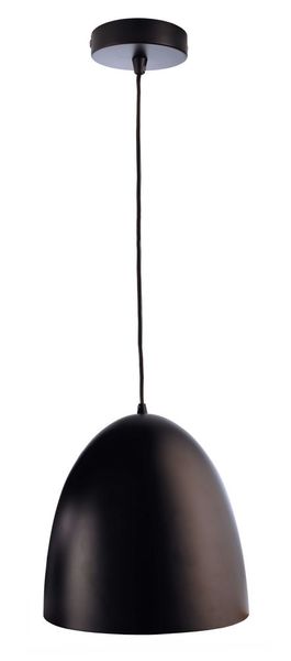Deko-Light Pendelleuchte Bell, E27, max. 40W, Metall, schwarz 342054