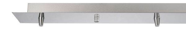 Deko-Light Pendelleuchte Electra, Warmweiß, Glas, silber, Chrom 342117