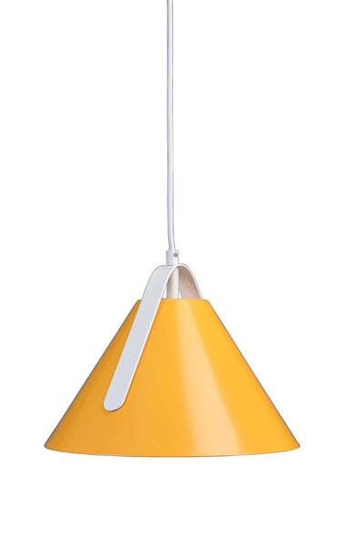 Deko-Light Pendelleuchte Diversity, E27, max. 40W, Metall, Gelb RAL1017 342174